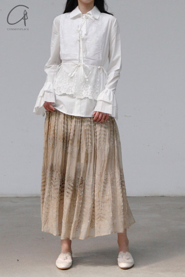 MUTEDANCE Silk Skirt MD22SS33 Naked